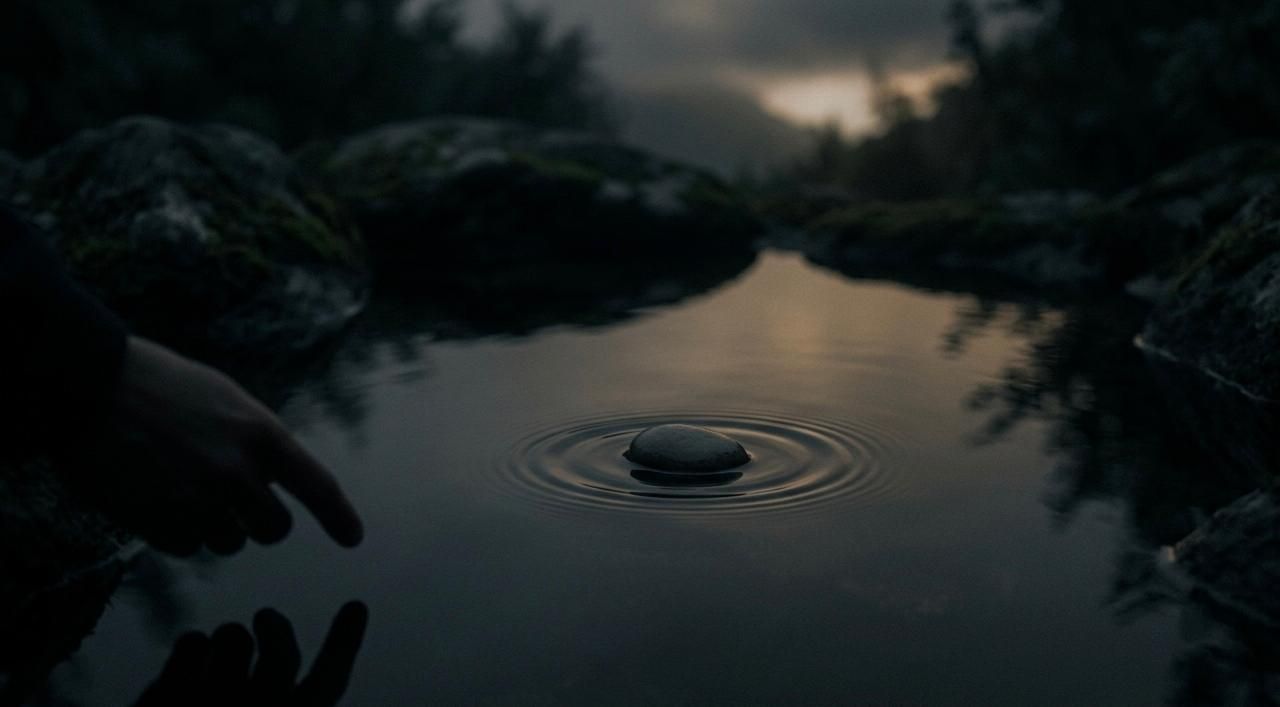 Ripple effect visual metaphor representing responsive micro-interaction feedback in UX
