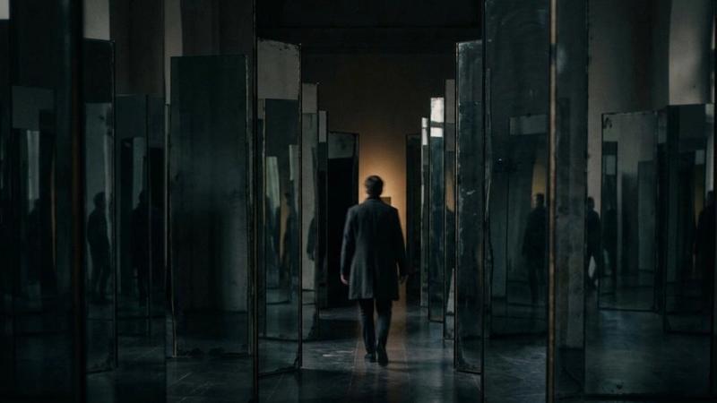 Dark hallway with mirrors representing the complexity and uncertainty of debugging mobile app issues across fragmented environments.