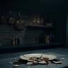 Broken plate on a table symbolizing app crash and disrupted user experience