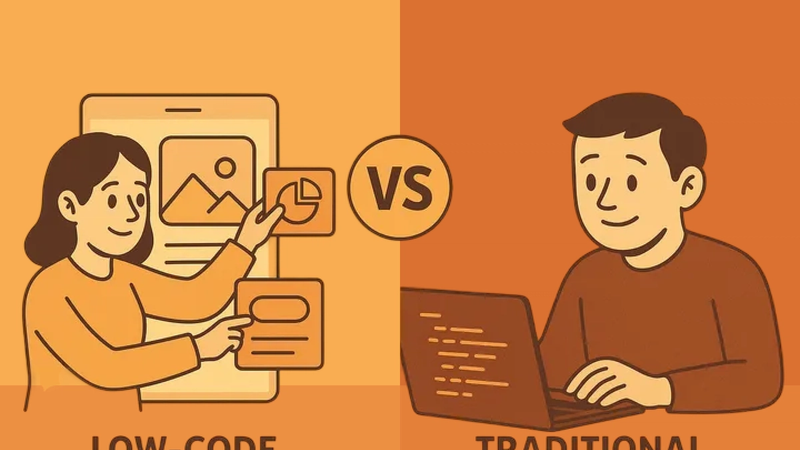 Low-Code vs Traditional App Development: Speed or Control?
