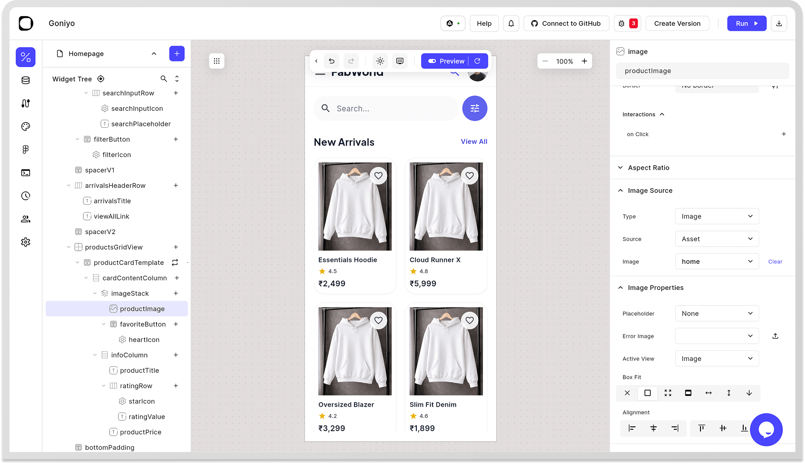 Digia Engage UI editor