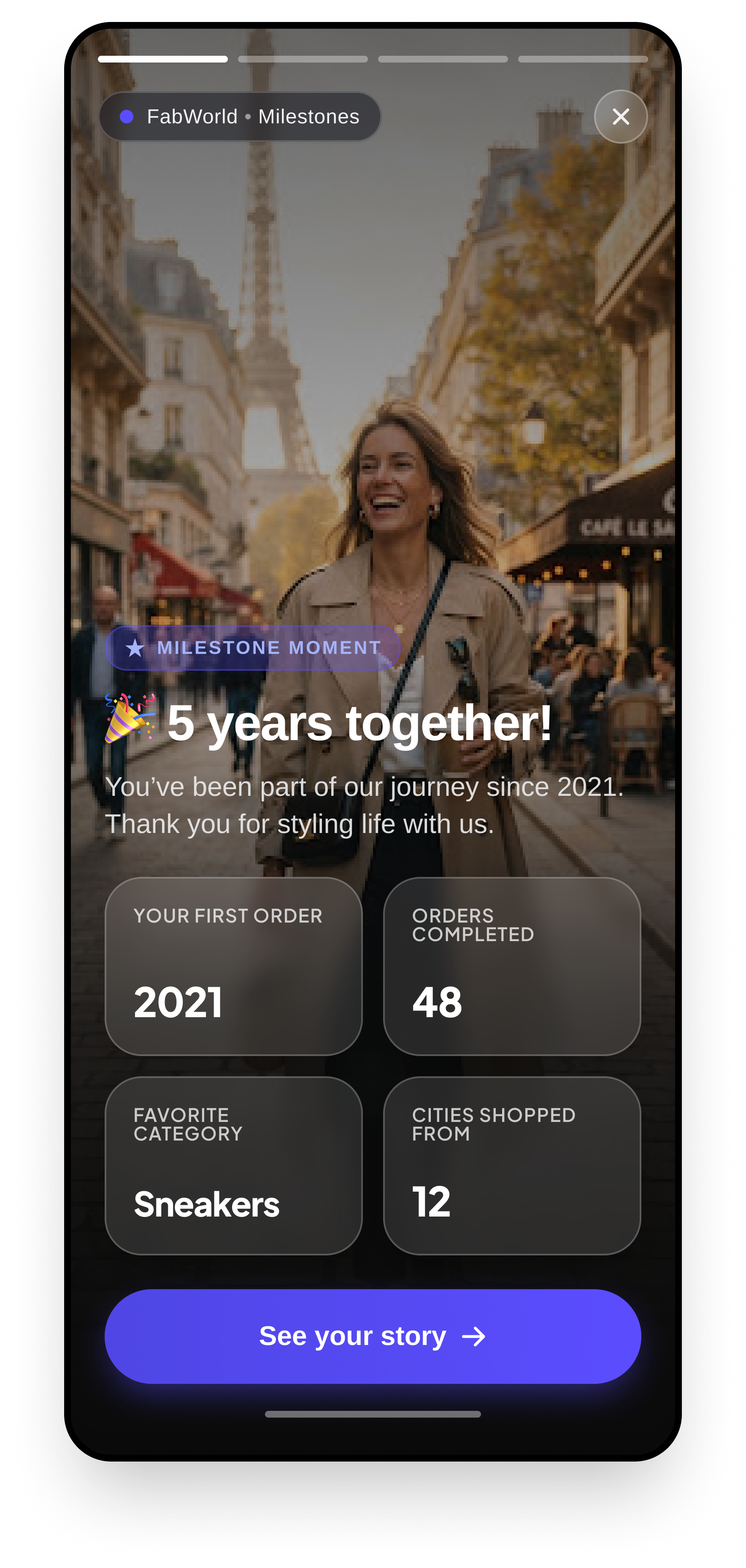 Personalized Milestones