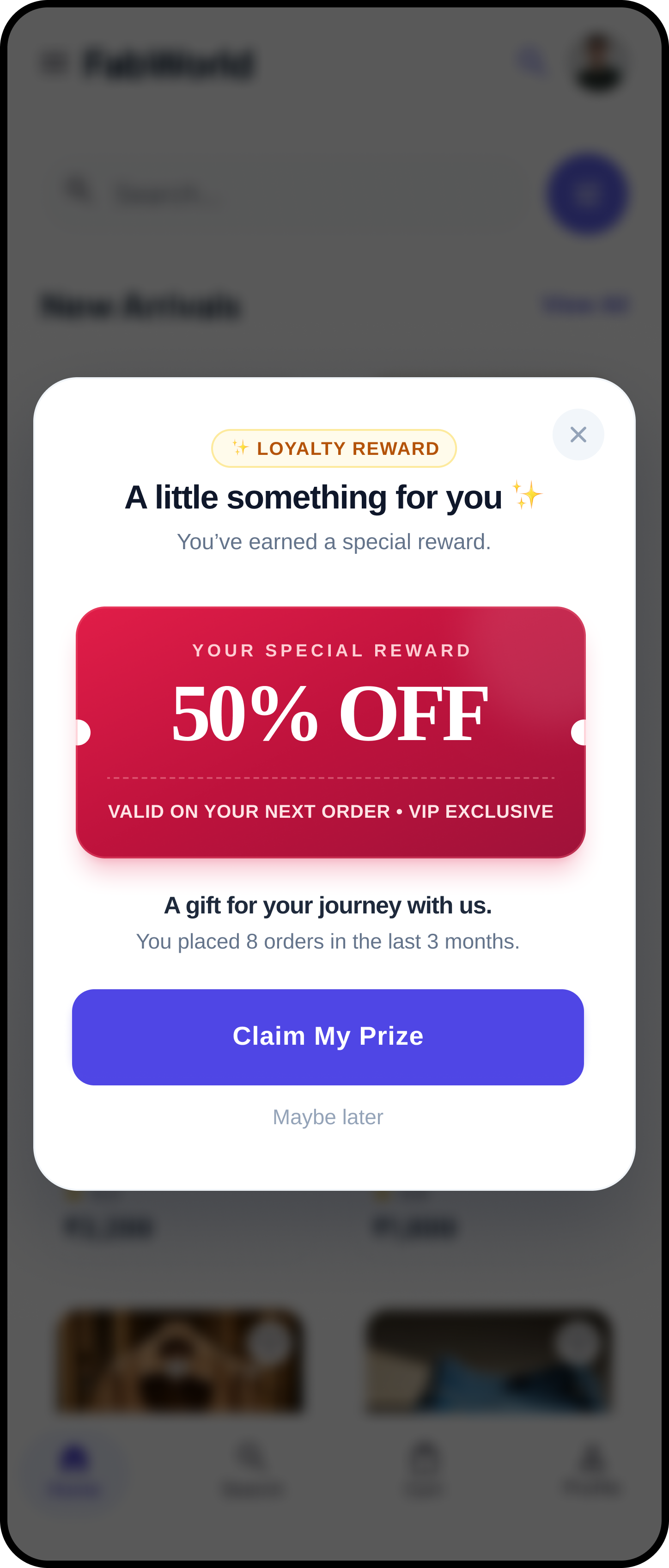 Personalized Rewards