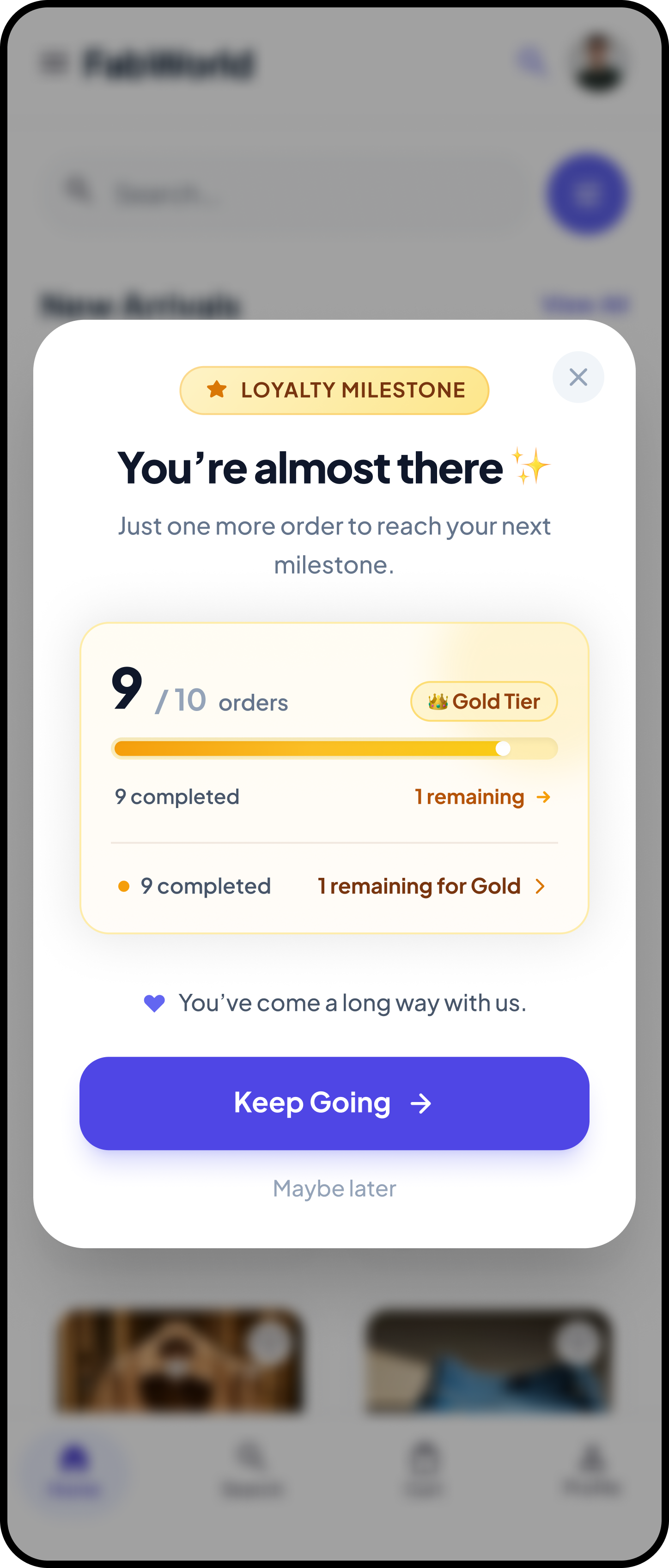 Personalized Progress