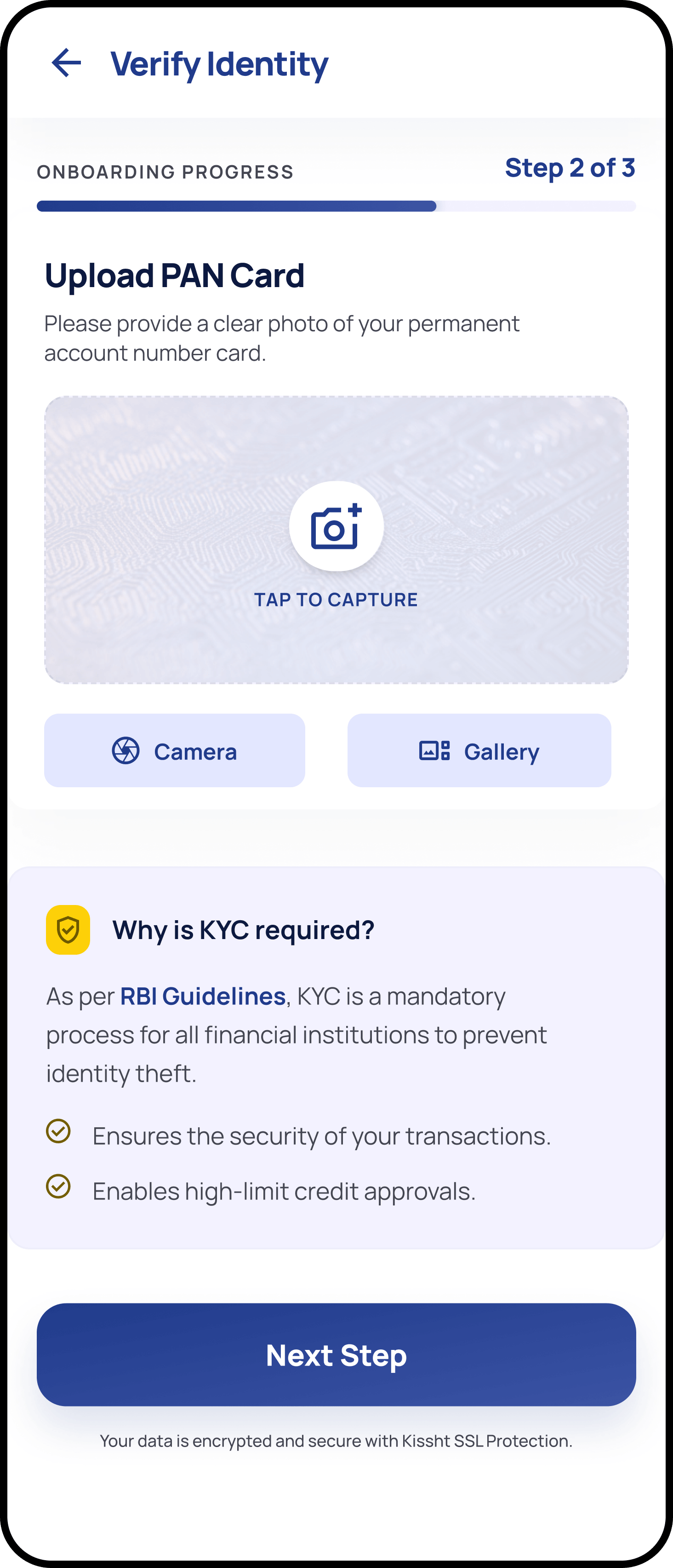 KYC & verification onboarding