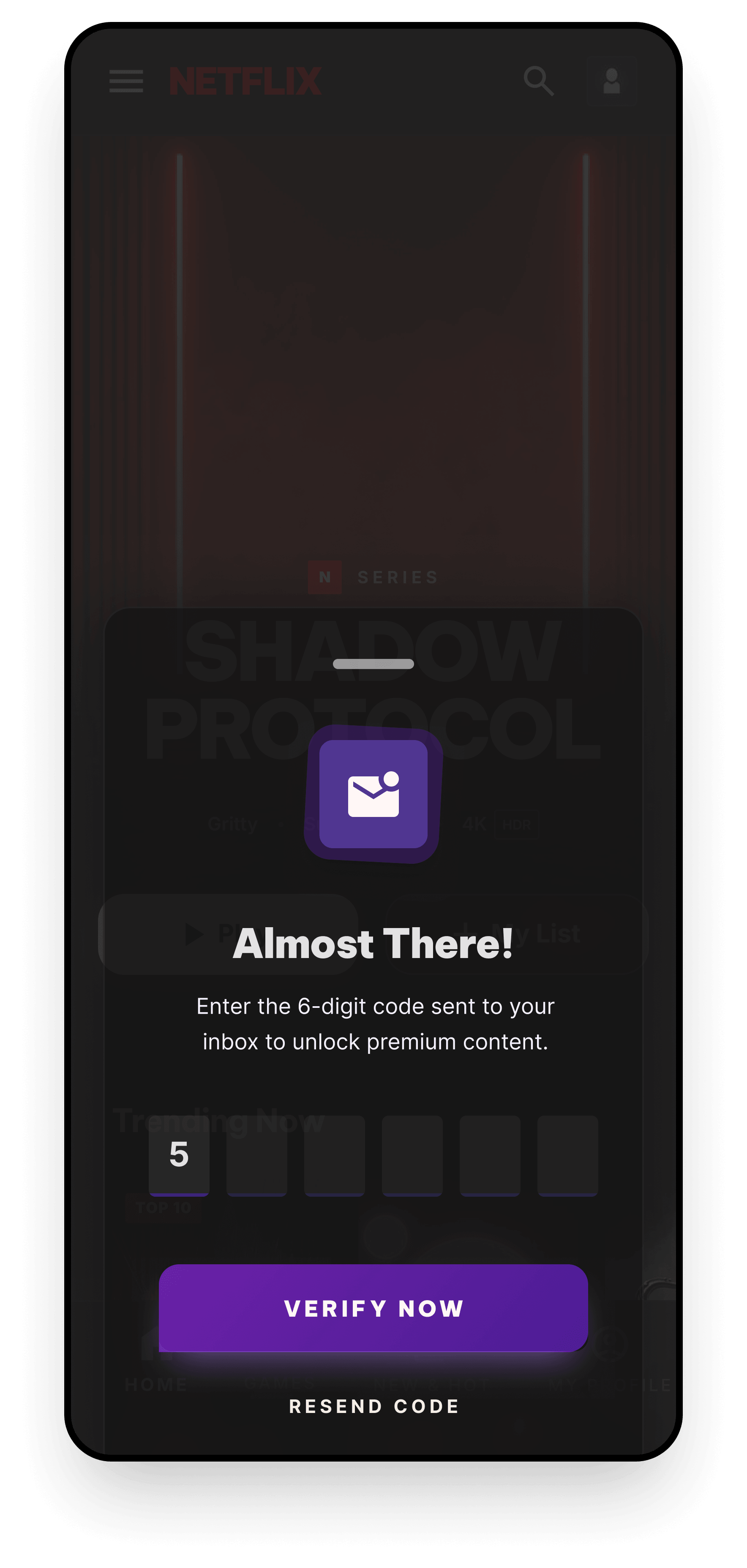 KYC and verification flows