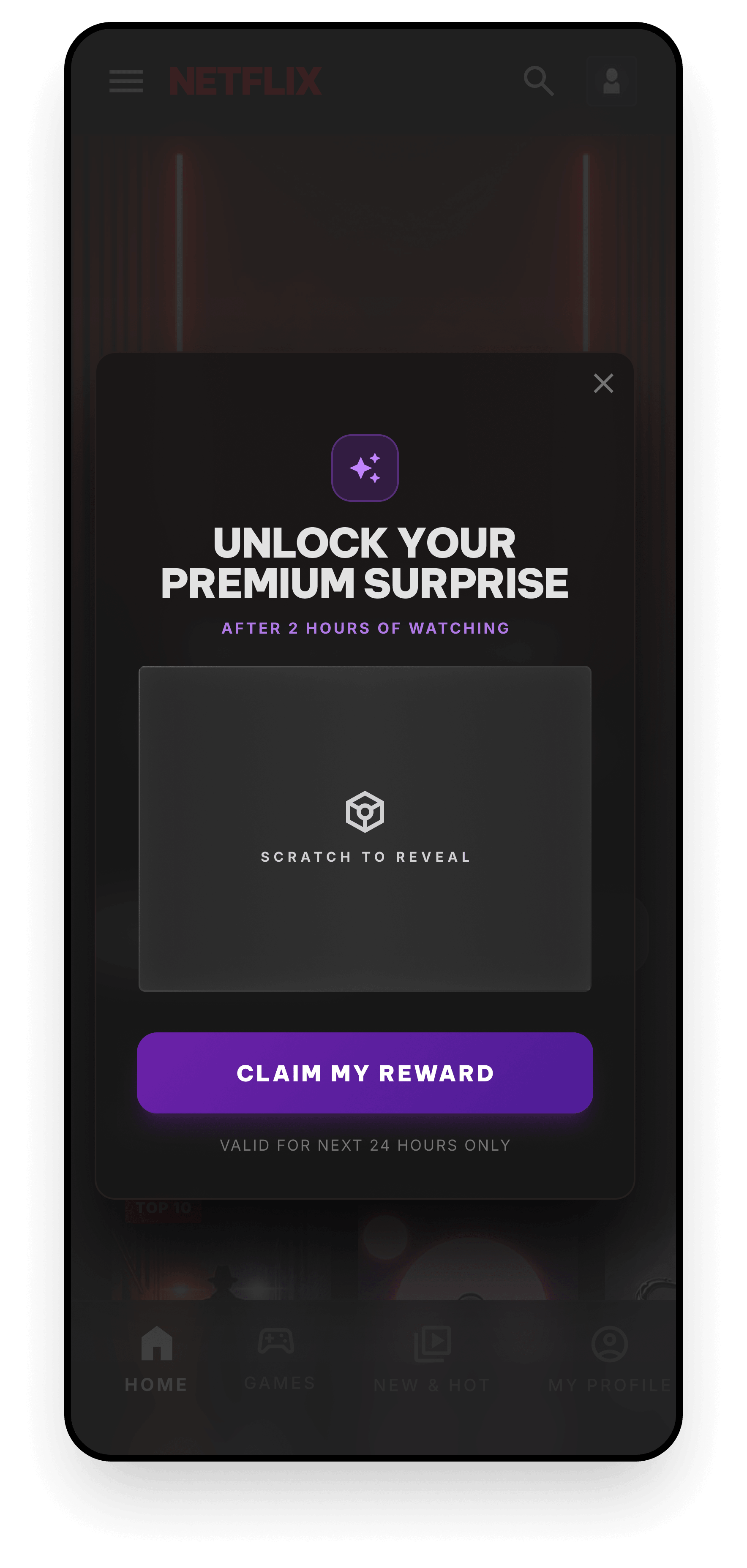 Premium subscription upsell