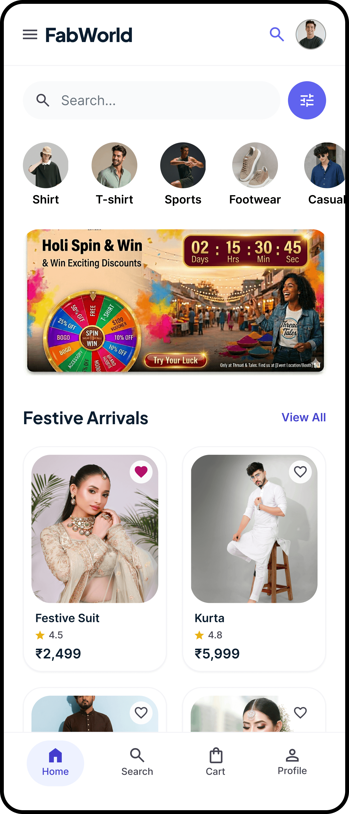 Seasonal and event campaigns