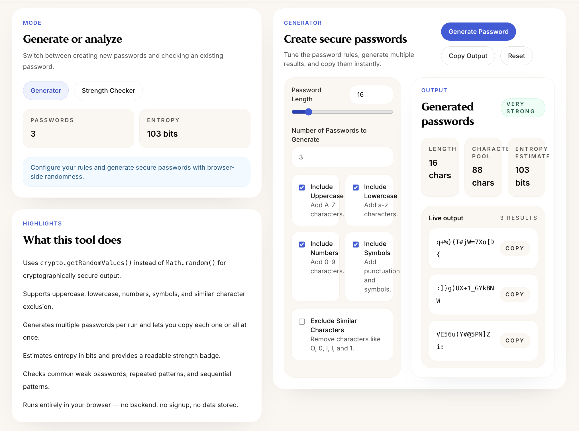 Password Generator